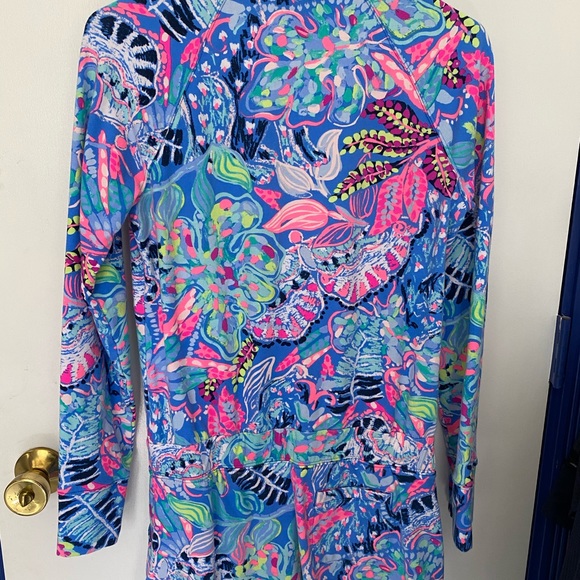 Lilly Pulitzer Skipper Romper Fantasy Garden S - Picture 4 of 4